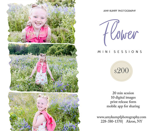 Flower Mini Session WNY